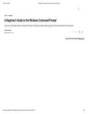 Command-Prompt Basics Windows 1.0 的图像结果