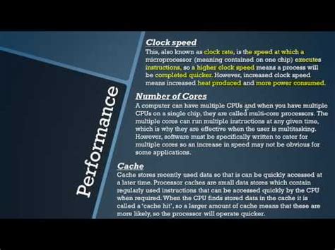 Understanding computer processors Video Lecture - Year 9 Computing ...