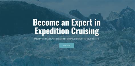 Expedition Cruise Network's New Agent Training Platform - Travel Pursuit
