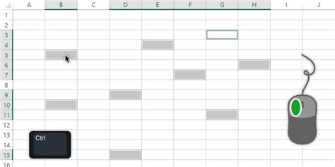 How to Select Multiple Boxes in Excel 的图像结果