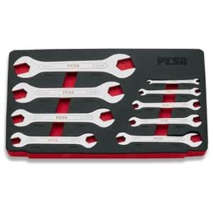 FESA Metric Thin Wrench Set - 9-Piece Slim Wrench Set for Bike Repair ...