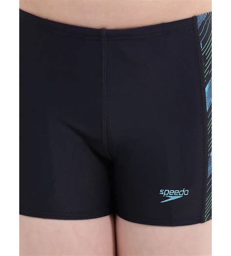 Buy Speedo Hyper Boom Panel Aquashort Truenavy-Harlequin-Green-Picton ...