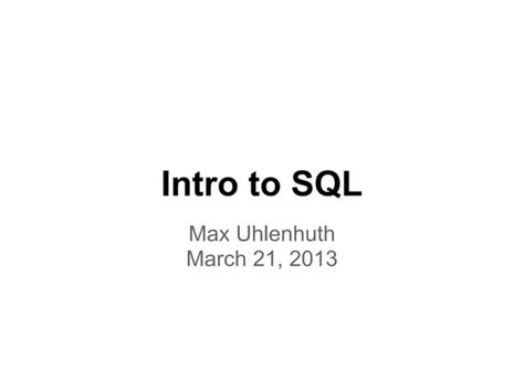 Image result for SQL Database Intro