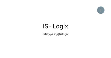 IS- Logix — Teletype