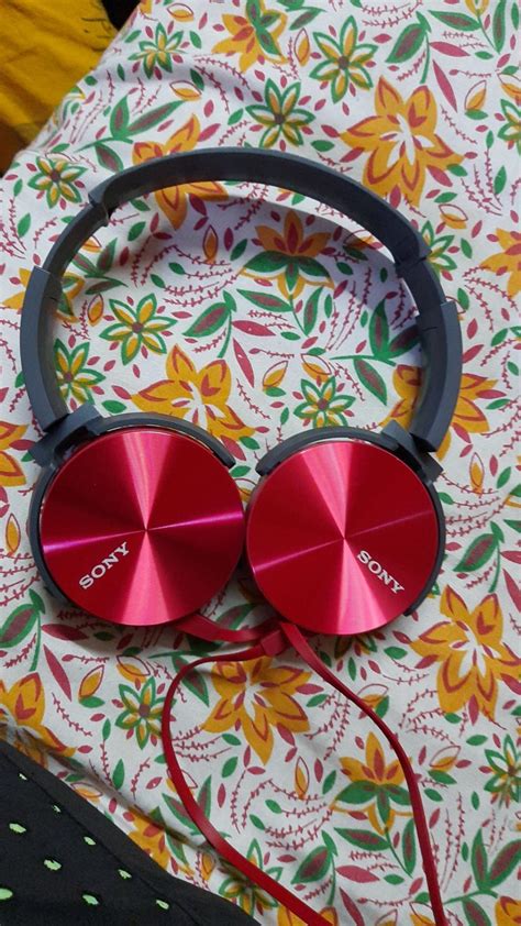 (Renewed) Sony MDR-XB450 Wired On Ear Headphone (Red) : Amazon.in ...