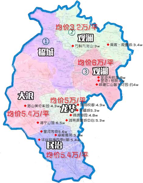 深圳龙华地图-