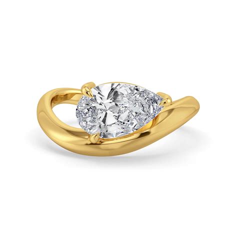 Timeless Pear Lab Grown Diamond Ring – Emori