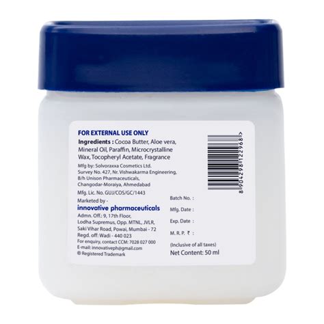 Maxisoft Petroleum Jelly (50 gm) – Aarogyam - The Wellness Store