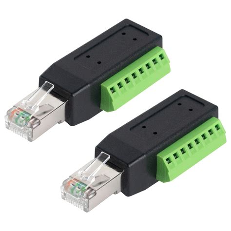 Poyiccot RJ45 Screw Terminal Breakout Board Adapter, India | Ubuy