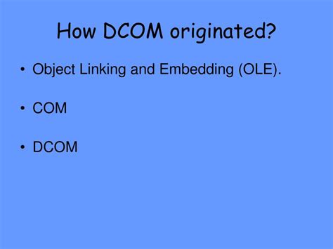 Image result for Distributed Object Model