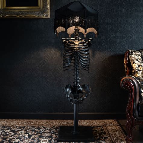 Skeleton Floor Lamps – The Blackened Teeth Ltd