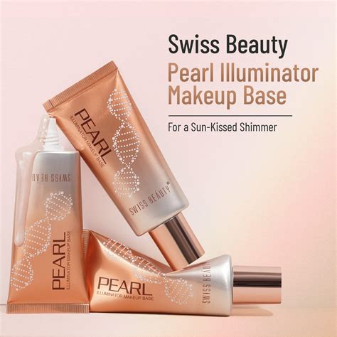 Swiss Beauty Foundation Golden-Pink Illuminator Liquid, Blendable ...