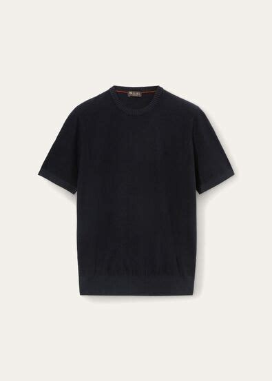 Walkery Crew Neck in Cotton, Silk | Loro Piana