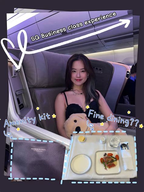 My first time flying SQ Business class 🥹 | Gallery posted by Mochgj ...