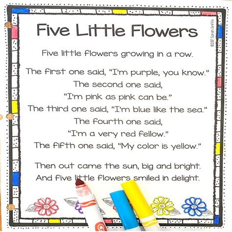 Kids Poems About Flowers