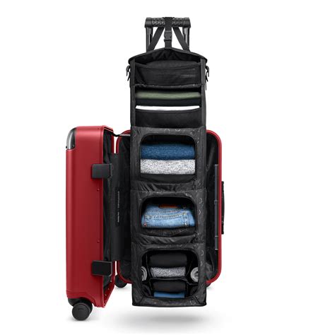 Carry-on Closet - Suitcase With Shelves - Luggage – EU Solgaard