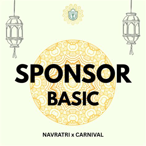 Basic Sponsor – Navratri Unplug'd