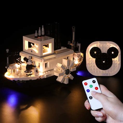 Buy VONADO LED Light Set for Lego Ideas 21317 Disney Steamboat Willie ...