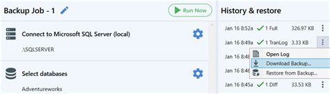Image result for How to Backup a File by SQLBackupAndFTP