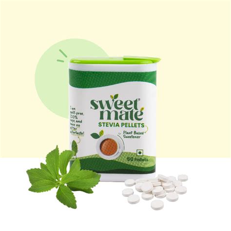 Sweetmate Stevia Sugar Free Natural Tablets Pack of 50 – Sweetmate Main
