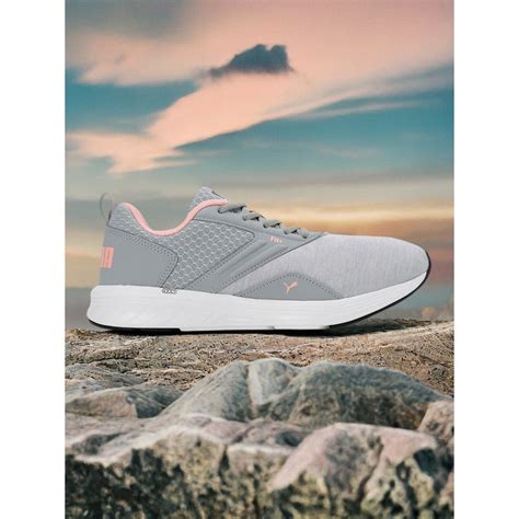 Buy Puma Nrgy Comet Unisex Grey Running Shoes Online