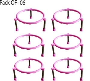 Majevadi Stainless Steel Leg Flower Pot Stand Plastic Planter Stand ...