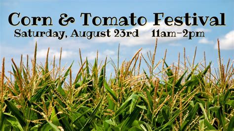 Corn & Tomato Festival, Verrill Farm, Concord, 23 August 2025 | AllEvents