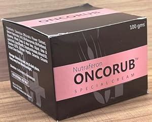 Nutraferon ONCORUB SPECIAL CREAM FOR SKIN 100GMS : Amazon.in: Beauty