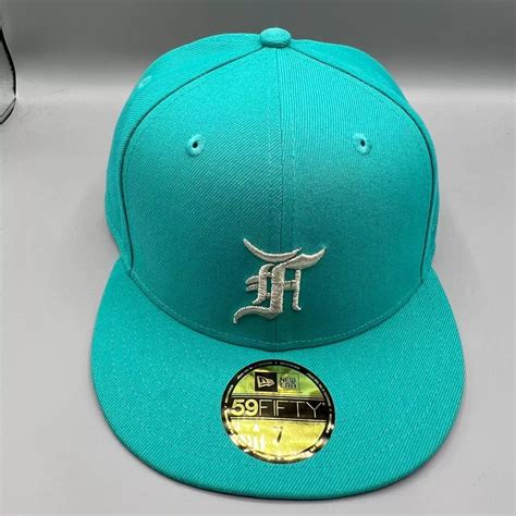 New Era Fear of God Hat Men 7 Fitted Cap FOG Florida Marlin | Grailed