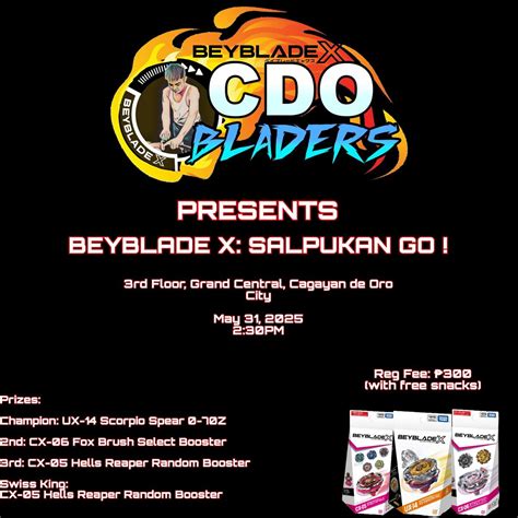 Beyblade X: SALPUKAN GO!, City Hall of Cagayan de Oro City, Philippines ...