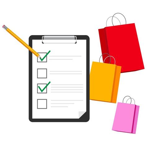 Shopping List Cartoon 的图像结果