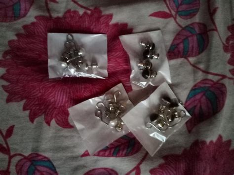 THECLOUDMALL®4 Sets Pearl Jean Button Pins Adjustable Waist Buckle ...