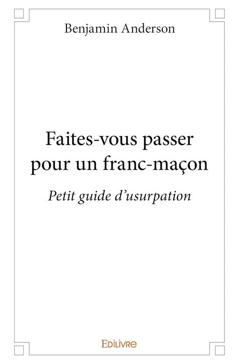 Amazon.in: Buy Faites-vous passer pour un franc-macon Book Online at ...