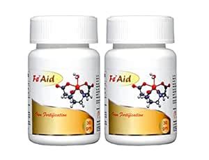 RichHealth Nutrifarm FeAid Iron Supplement Powder for Men and Women ...