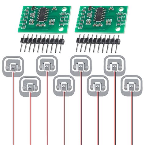 8pcs 50kg Load Cell Body Scale Half Bridge Strain Gauge | Desertcart INDIA