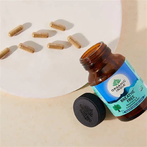 Organic India Breathe Free Capsules