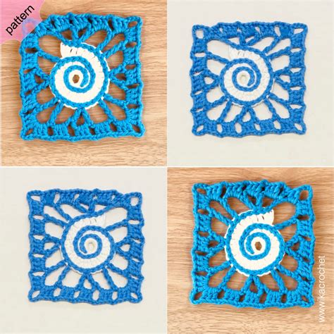 Image result for Shell Granny Square Pattern