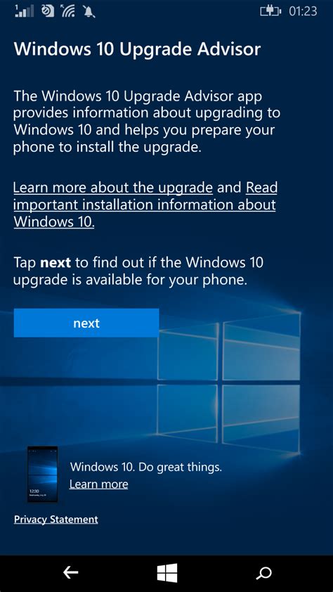 Windows 10 Phone Update Download 的图像结果