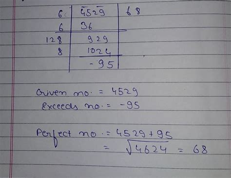 find the least number which when added to 4529 to make it a perfect ...