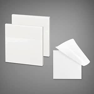 Transparent Sticky Note Pad, 200 Sheets Self-Sticky Note Pads, 3x3 Inch ...