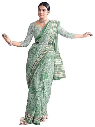 Buy RADHA LAKSHMI Pure Mul Soft cotton Printed Light Weight saree for ...