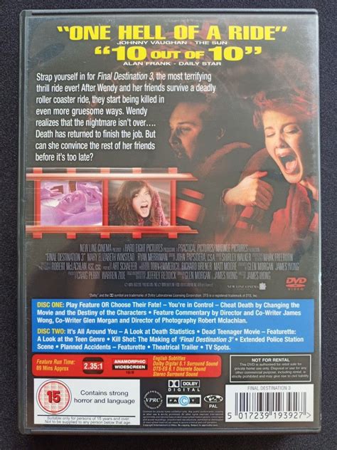 Image result for Final Destination 3 Poster