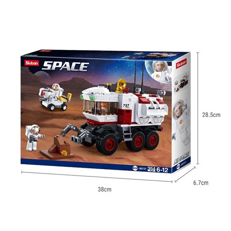 Buy Sluban Space-Mars Rover Building Blocks For Ages 6+ Online at Best ...