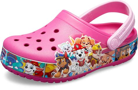 Buy Crocs Unisex-Child Kids' Paw Patrol Clog, Fuchsia, 7 Toddler at ...