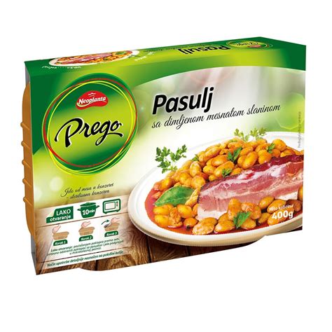 Neoplanta | Pasulj/dim.mes.slanina Prego 400g | Maxi