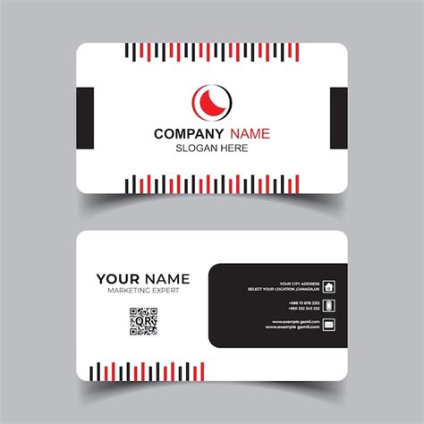Creative Business Card Design Vector 的图像结果
