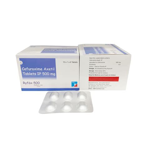 RYFAX-500 Tablets ARLAK BIOTECH PVT. LTD.