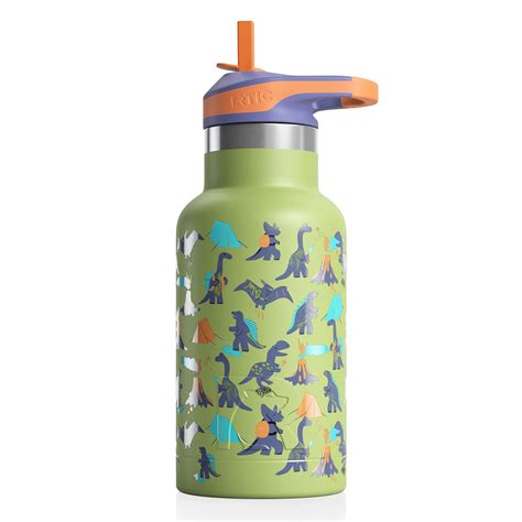 RTIC Cub Kids Insulated Water Bottle, Double Wall Vacuum Stainless ...