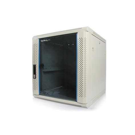 12U 19" Wall Mounted Server Rack Cabinet - Beige Wallmount Server Rack ...