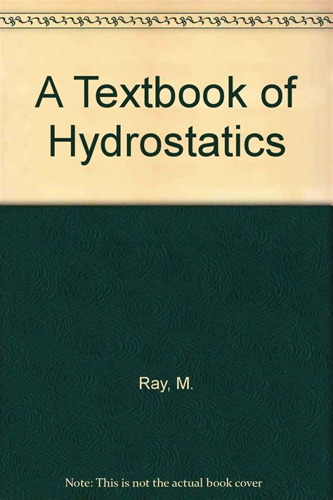 Buy A Textbook of Hydrostatics Book Online at Low Prices in India | A ...